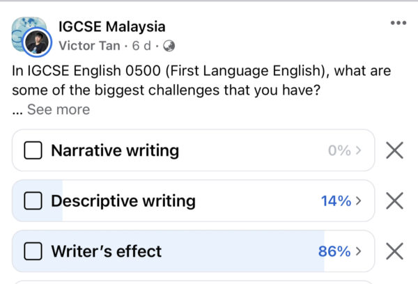 Writer’s Effect for IGCSE First Language English: A Guide ...